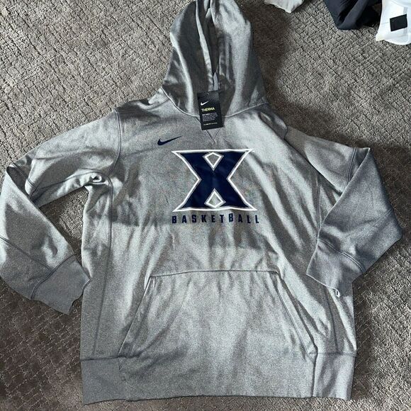 Nike Other - NWT Men's Nike Hoodie Sweatshirt -- Xavier Muscateers Basketball-- Large